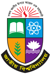 জাতীয় বিশ্ববিদ্যালয় বাংলাদেশ লোগো Logo