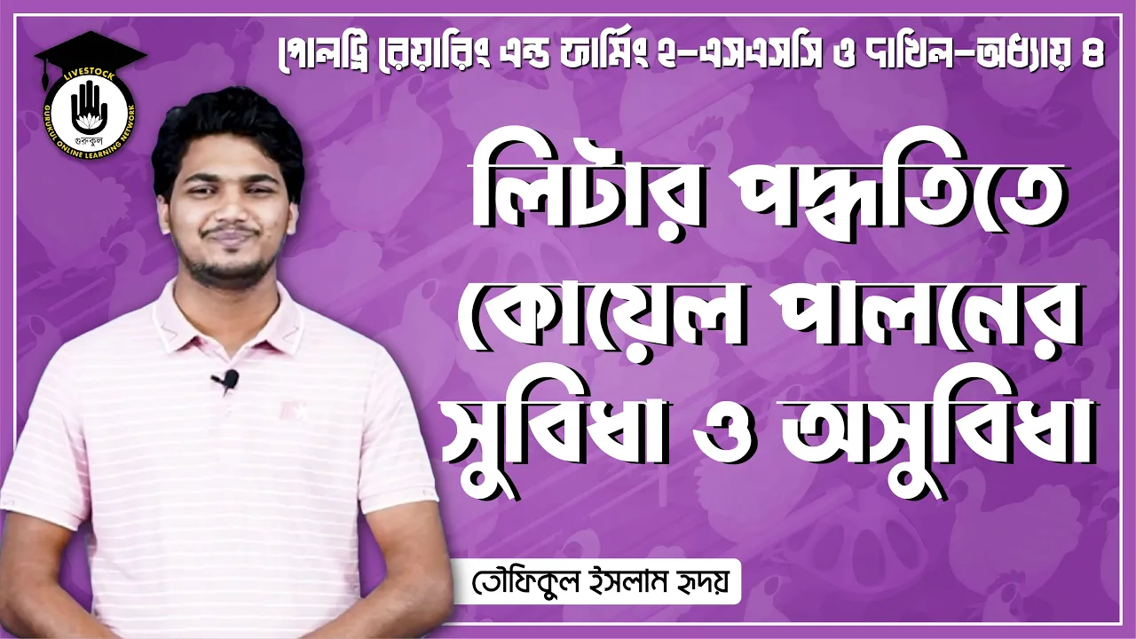লিটার পদ্ধতিতে কোয়েল পালনের সুবিধা/অসুবিধা | পোলট্রি রেয়ারিং এন্ড ফার্মিং 1 লিটার পদ্ধতিতে কোয়েল লিটার পদ্ধতিতে কোয়েল পালনের সুবিধা/অসুবিধা | পোলট্রি রেয়ারিং এন্ড ফার্মিং